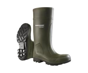 Stivali da lavoro Dunlop Purofort professionale completa sicurezza verde scuro / nero, S5 - 40 - C462933