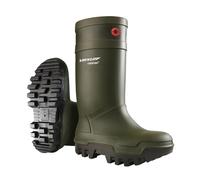 DUNLOP Protective Footwear Purofort Thermo+ Full Safety Unisex adulto Stivali di gomma, Verde 42 EU