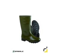 Stivali da lavoro Gorex S5 in Pvc con puntale e lamina colore Verde