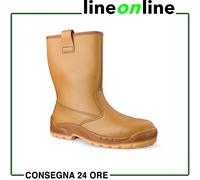 Stivali da lavoro Jallatte Jalhaka sas S3 SRC in pelle fiore naturale Metal free