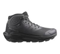 Salomon Elixir Tour Mid Scarpe Impermeabili da trekking da Donna, Comfort ottimale, Rullata morbida, Impermeabilità e protezione dagli elementi, Asphalt/Black/Castlerock, 39 1/3 EU