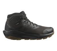 Salomon Elixir Tour Mid Scarpe Impermeabili da trekking da Uomo, Comfort ottimale, Rullata morbida, Impermeabilità e protezione dagli elementi, Phantom/Black/Asphalt, 42 EU