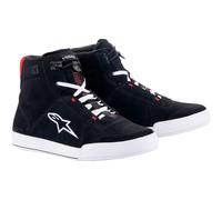 Stivali da moto Alpinestars Chrome neri, bianchi e rossi 41