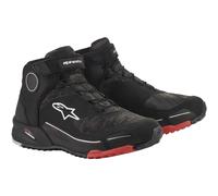 Stivali da moto Alpinestars CR-X Drystar neri mimetici-rossi 45,5