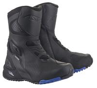 Stivali da moto Alpinestars RT-8 GORE-TEX neri e blu 45