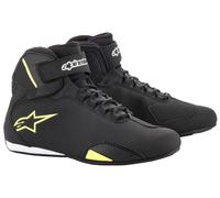 Stivali da moto Alpinestars Sector Nero-Giallo Fluo 38