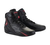 Stivali da moto Alpinestars Stella Faster-4 da donna nero-rosa 37,5