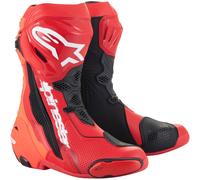 Stivali da moto Alpinestars Supertech R rosso fluo 46