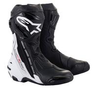 Stivali da moto Alpinestars Supertech R Vented Black and White 45