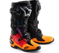 Stivali da moto Alpinestars Tech 10 Limited Edition Black Hole di colore nero 45,5