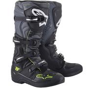 Stivali da moto Alpinestars TECH 5 nero-grigio-giallo fluo 45,5