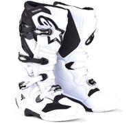 Stivali da moto Alpinestars Tech 7 bianco-nero 44,5