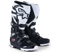 Stivali da moto Alpinestars Tech 7 Enduro Nero-Bianco 47