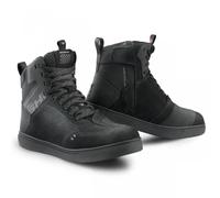 SHIMA REBEL 2.0 Scarpe Moto Donna Pelle Ventilata Estive Scarpa Sneakers Proteggi Touring Protezione Cerniera Laterale Suole Antiscivolo Estate Abbigliamento (Donne, Ventilato Nero, 40)
