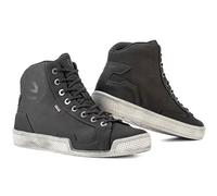 Stivali da moto Eleveit ANTIBES WP FULL LEATHER grigio scuro 43