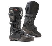 Stivali da moto Eleveit X PRIVILEGE WP ENDURO nero-marrone 41