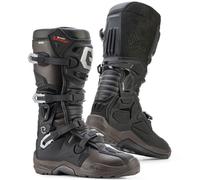 Stivali da moto Eleveit X PRIVILEGE WP ENDURO nero-marrone 45