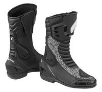 Forma Freccia Evo Stivali da moto, nero-bianco, taglia 44 per maschi