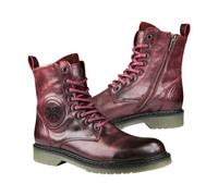 Stivali da moto John Doe Sixty bordeaux CE appr. 36
