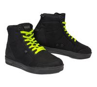 Stivali da moto Ozone Town nero-giallo fluo 48