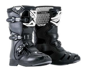 Stivali da moto per bambini FLY Racing NEW Maverik Youth Nero e Bianco 37