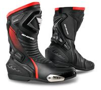 Stivali da moto Shima RSX-6 nero-rosso fluo 46