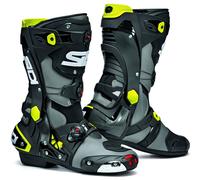 Stivali da moto SIDI REX grigio-nero-giallo fluo 45