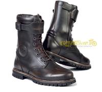 Stivali da moto Stylmartin Rocket WP in pelle marrone ROCKET BROWN con rinforzi