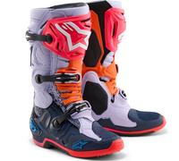 Stivali da motocross Alpinestars TECH 10 Limited Edition Records di colore nero 47