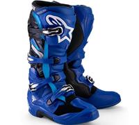 Stivali da motocross Alpinestars TECH 7 YAMAHA collezione blu-bianco-nero 47