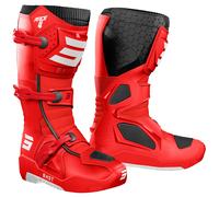 Stivali da motocross Shot Race 4 rosso-nero 41
