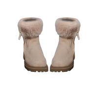 Stivali da neve da donna in tubo con scarpe in cotone ispessite in lana per un inverno alte donne foderate, beige., 41 EU