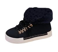 Stivali da Neve Donna Offerta Comoda, Stivali Alla Moda da Donna Antiscivolo, Tronchetti Imbottiti con Pelliccia, Scarponi Caviglia Doposci, Scarpe Neve Donna Antivento, Sneaker Sportive