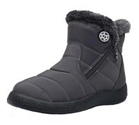 Stivali da Neve Invernali Donna Caldo Stivaletti | Impermeabili contro la neve,Peluche foderata,antiscivolo,Ultraleggero,Comfort,Caviglia Boot,per outdoor