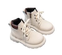 Stivali da Neve per Bambini Stivali Invernali alla Moda per Ragazzi Bottes de Printemps et d'Automne Bambini Moda Calzature da Escursionismo Chaussures Enfant pour École et Loisirs