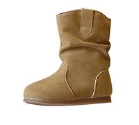 Stivali da neve per bambini Water Proof Flat Keep Warm Snow Boots Comfort Shoes Girls Boots 32, cachi, 28 EU