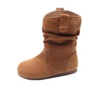 Stivali da neve per bambini Water Proof Flat Keep Warm Snow Boots Comfort Shoes Girls Boots 32, marrone, 24 EU