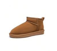 Stivali da neve per donne LUSSUOSA PELLE SCAMOSCIATA: Coccola i tuoi piedi con calore e comfort con questi stivali invernali in pelle scamosciata. Il morbido materiale della tomaia assicura stile e co