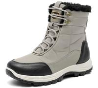 Stivali da Neve Uomo Classici Antiscivolo, Scarpe da Corsa a Piedi Nudi, Stivali da Neve Caldi, Foderati e Impermeabili, Scarpe Invernali e Scarpe da Trekking per Attività All'Aperto
