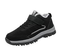 Stivali Da Neve Uomo Foderato In Pile Trekking Da Scarpe Inverno Sneaker Antiscivolo Resistenti Sneakers Con Chiusura A Strappo Stivaletti Casual Sportivo Termici Corsa Leggere Per Ginnastica