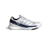 Stivali da padel da uomo adidas Crazyquick Boost Padel Shoes Ftwr White/Silver Met./Dark Blue EUR 43 1/3