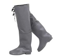 Stivali da pesca, Stivali da pesca in PVC con stivaletti for uomo e donna, for pesca, giardinaggio, multicolore, diverse taglie del Regno Unito(Grey,6)