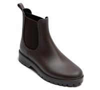 Stivali da pioggia Chelsea da donna - Impermeabili e alla moda - Beige, Nero, Marrone, Kaki, Rosso, Verde, Stampa leopardata Affrontez la pluie avec style grâce à nos imbottigliamenti Chelsea impermea