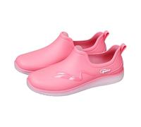 Stivali da pioggia da donna a metà polpaccio, Stivali da pioggia da uomo leggeri, Scarpe in gomma monopezzo senza cuciture, Scarpe con design extra largo per visite turistiche di giorno di pioggia