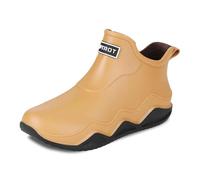 Stivali da pioggia da donna, da uomo, comodi per esterni, da giardino, stivaletto, da donna, impermeabili, stivali in gomma di sicurezza, stivaletto, impermeabile, scarpe da lavoro, antiscivolo