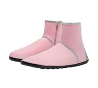 Stivali da pioggia da donna, leggeri, alla moda, impermeabili, con cerniera, comodi e traspiranti, con suola morbida in neoprene, per attività all'aria aperta, Colore: rosa., 38 EU