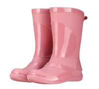 Stivali da pioggia donna a metà polpaccio, impermeabili, in PVC, for esterni, scarpe acqua antiscivolo, stivali di gomma for i giorni Per Adulti(38)