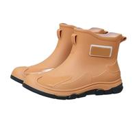Stivali da Pioggia Donna Antiscivolo alla Caviglia, Impermeabili Esterno con Comfort Ultimi Comode Scarpe Rain Boots Ideali per Fango e Tutte Le Stagioni