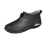 Stivali da Pioggia Donna Uomo Tronchetti Altezza Stivaletti Leggere Antiscivolo Impermeabili con Robusta Suola Giardino Scarpe Ideali per Fango e Tutte Le Stagioni