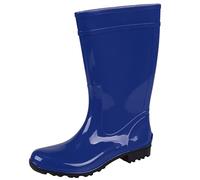 Stivali da pioggia impermeabili di colore blu, resistenti, robusti, suola in PVC, 100% PVC, ILSE LEMIGO 41 EU 7,5
